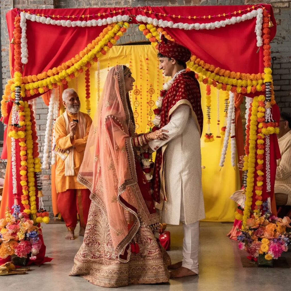 hindu fusion wedding